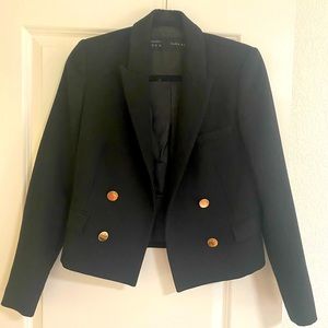 Zara cropped blazer